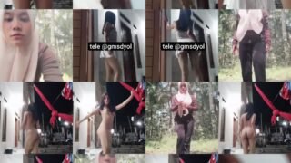 Ukhti Hijab Buka bukaan di luar