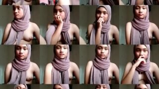 Abg Hijab Polos VCS Disebar Mantan