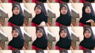 hijab Hitam VCS sama ayang sambil cerita