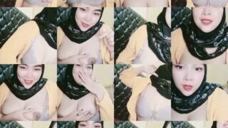 Tante jeni hijab hitam vcs blunder